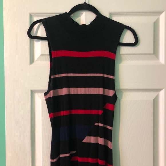 BCBGeneration Striped Asymmetrical dress Size M - Picture 3 of 5
